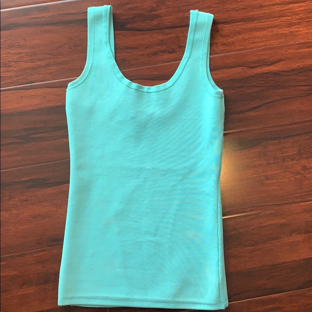 Intermix turquoise tank